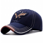 3D Eagle tikandiga pesapallim&uuml;ts Meeste m&uuml;ts Hip-hop, lame piki Snapbacki m&uuml;tsid Pesapallim&uuml;ts sinine