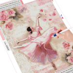 5D teemantmaal Mosaiik T&uuml;drukute Ristpistes T&auml;isteemantlillega teemanttikandid 20X30CM