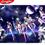 5D-teemantmaali multikas kassi teemanttikandid Halloweeni t&auml;ispuuritud &uuml;mmargune teemantmosaiik-ristpiste komplekt, kingitus 20X30CM