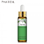 PHATOIL 5ML/10ML/30ML/100ML Teepuutaimede eeterlik &otilde;li spaamassaaži jaoks n&auml;osaunad &otilde;huniisutajad &otilde;hupuhastid ahendavad nahapoore teepuu&otilde;li Tea Tree-10ml+Dropper