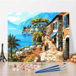 Kodukaunistus Digitaalne &otilde;limaal L&otilde;uend Numbrid &Otilde;limaal Kunst DIY Maalimine numbrite j&auml;rgi 40x50cm no frame