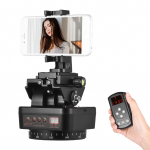 ZIFON YT-1000 2,4G juhtmevaba juhtimisega automaatne statiivipea 360 kraadi p&ouml;&ouml;ratav motoriseeritud panoraampea must