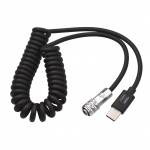 Andoer USB-C toitekaabli asendus Blackmagic Pocket Cinema kaamerale BMPCC 4K/6K ja USB Type-C must