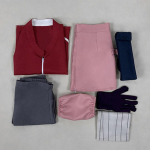 Uuendatud 7 tk Komplektid Scione Anime Multikas Cosplay Haruno Sakura Kleit Kost&uuml;&uuml;m 2. P&otilde;lvkonna R&otilde;ivad T&auml;ielik Komplekt S