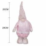 Roosa j&otilde;ulup&auml;kapikk n&auml;ota j&otilde;uluvana nukud metsvana mees Tomte figuurid kodu ruumi kaunistamine kaunistused kaunistused uusaasta kingitus lastele