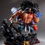 Kogu Anime One Piece Neli Keisrit Kaido PVC Tegevuskuju M&auml;nguasi Kingituseks 19cm 28*23*19.5cm