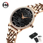 Naiste k&auml;ekellad Tippbr&auml;ndi luksuslik moe teemant naiste k&auml;ekellad roostevabast terasest h&otilde;bedane naiste kvartskell