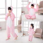 Kigurumi Onesie Kids Unicorn Pidžaamad Lastele Loomad Multikad Liiprid Beebi kost&uuml;&uuml;m Talvine T&uuml;drukud Licorne Jumspuit 8t
