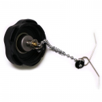 K&uuml;tusepaagi kork Yamaha jaoks ja kork hidea jaoks 2,5F 3,5F 4F 2-taktiline 4HP 3,5HP 6HP paadimootor must