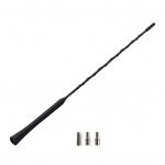 Universaalne autoraadio Paindlik m&uuml;ravastane mesilaste n&otilde;elamise antenn kruvidega 41 CM 16'' must