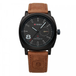 Meeste k&auml;ekell Quartz Vintage Analog Business Casual k&auml;ekell must