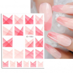 Nail Art Decor Strong Stickiness Easy to Apply Multiple Colors Excellent Geometric Type Sticker Manicures Designs Supplies
