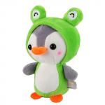 (H0826)13 cm loominguline armas multikas pingviininukk pl&uuml;&uuml;sis m&auml;nguasi armas pehme nukk kodukaunistus naljakad kingitused poistele ja t&uuml;drukutele One Size roheline