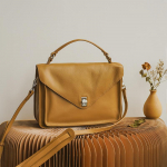 Johnature ehtsast nahast naiste k&auml;ekott Lihtne &uuml;hev&auml;rviline suure mahutavusega &otilde;lakott P&auml;ris lehmanahast k&auml;ekott must