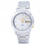 Seiko 5 automaatne SNKK09 SNKK09K1 SNKK09K meeste k&auml;ekell valge