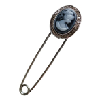 Les Tr&eacute;sors De Lily [R8501] - Disainer pross  Divine Cam&eacute;e  hall - 7 cm - 25x20 mm hall