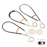 BWR1055 elektrilise aknat&otilde;stuki regulaatori remondikomplekt Smart Roadster 452 2003-2005 Coupe kabrioleti vasak v&otilde;i parem esiuks