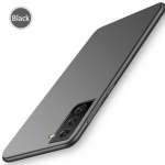 Ultra &otilde;huke telefoni&uuml;mbris Samsung S25 S24 FE S23 Ultra S22 Plus A56 A36 A55 A16 A26 A15 A25 A35 A54 A34 A12 5G &uuml;mbris k&otilde;va arvuti matt kate Samsung S23 must