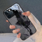 Black Rose telefoni&uuml;mbris iPhone'ile 14 13 11 12 Pro Max Mini Xs Xr X 7 8 6s Plus Se 2022 karastatud klaasist tagumine korpuse kaaned. For iphone 6S