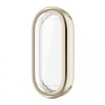 T&auml;isekraani kaitsekile Xiaomi Mi Band 9/8 NFC galvaniseeritud TPU kaitse&uuml;mbrise kaitse&uuml;mbrise kaitseraua jaoks For Xiaomi Mi Band 8 kuld/&scaron;ampanjav&auml;rvi
