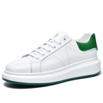 Naiste/meeste kingad Uus mood Tossud Nahast jalan&otilde;ud Mugavad kerged vabaajajalatsid &Otilde;uek&otilde;nnijalatsid Pluss suurus 35&ndash;45 35 roheline