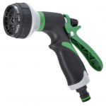 Reguleeritav kastmisvihmut, t&ouml;&ouml;j&otilde;udu s&auml;&auml;stev k&auml;eshoitav aiavooliku vihmuti otsik &otilde;ue istutust&ouml;&ouml;riist tumeroheline v&auml;rv