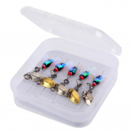 Fly Fly Hook Roheliste metallosade vahetus 12# 5pc