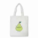 Multifilmi puuviljad Naiste kott Armas Avokaado banaan Maasikas Multikad Mustrisari &Otilde;lakott Moeprint K&auml;ekott L&otilde;uendikott 24*26cm