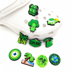 10 tk Fresh Green seeria PVC kingav&otilde;lusid kingade kaunistamiseks 10pcs