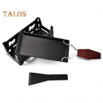 1 komplekt Juustu raclette Rotaster Sqaure &uuml;mara servaga metallist T&otilde;husa kompaktse disainiga juustu raclette komplekt k&uuml;psetust&ouml;&ouml;riistad punane