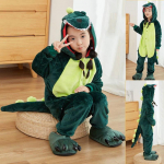 Lapsed Kigurumi Loomad Pidžaamad Lapsed Beebi Anime Lehm Kaelkirjak Jumpsuit magamisriided Poiste pidžaamad &Uuml;heosalised loomade karnevali poiste riided 5t