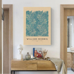 William Morrise Muuseum Kunstin&auml;ituse Plakat Seinamaal Seinakunst L&otilde;uendmaal Retro P&otilde;hjamaade Elutuba Kodu Kaunistuspildid 21X30cm No Frame