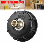 IBC kandeklapi trummiadapter IBC paagi adapter pistikul, sulgemis-kuulkraani mahuti vihmavee kraani pistik