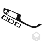 For Bmw 3 Series 2005-2012 e90 320i 325i Piano Black Window Lift Control Plastic Plate Trim Car Interior Accessoriers LHDwith folding 35.8 white