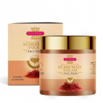 N&auml;omask akne, pigmentatsiooni, tumedate laikude, nahaplekkide jaoks, looduslike Kumkumadi Tailami ja kaoliinsaviga, t&auml;idlase naha jaoks, 100 ml 100 ml