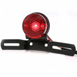 Mootorratta tagatule k&uuml;ljekinnitus juhiloa peatuse numbrim&auml;rgi kronstein universaalne Uus punane