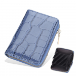 Meeste ja naiste lihtne mood l&uuml;hike rahakott, nahast kaardihoidja, naiste mitme kaardi lukuga rahakott rubiin