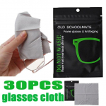 30 tk Universaalsed uduvastased prillide salvr&auml;tikud Pano de gafas antivaho Objektiivilapp udueemaldaja prillide salvr&auml;tik, mis takistab prillide udumist wholesale must