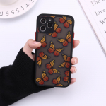 Armas 3D Relif Butterfly telefoni&uuml;mbris iphone 11 Pro Max XR XS MAX &uuml;mbris silikoon telefonile iphone 7 8 Plus 12 13 pro max mini kate iphone 12 mini