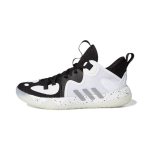 Adidas Harden Stepback 2 J Oreo Laste tossud Valge Core-Black H&otilde;bedane-Metallik FZ1888 28