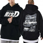 2022. aasta uus Drift Anime AE86 Initial D Hoodie Akina Downhil Hoodies Unisex naiste &uuml;lisuur moodne dressipluus Unisex hip-hop t&auml;navar&otilde;ivad L