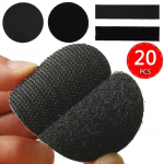 20 tk Vaibakinnituslint Isekleepuv autop&otilde;randamati kinnituskleebised Diivanipadi Diivanimatt Voodilina Libisemisvastase Vaiba kinnituskleebis 20pcs must