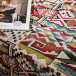 Dekoratiivne laudlina Bohemia laudlina s&ouml;&ouml;gilaua kate Nordic Tape Kodukaunistus ristk&uuml;likukujuline 140x220cm