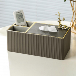 Tissue Box Elutuba Tipptasemel majapidamistarbed Lihtne kaasaegne paberkarp Creative diivanilaud lauaarvuti kaugjuhtimispuldi hoiukarp None hall