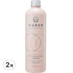 Waken Mouth Wash Strawberry Mint Flavor, 500ml, 2 units
