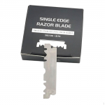 100 tk Barber Single Edge roostevaba teras professionaalsetele juuksuritele