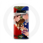 &Uuml;mbris Samsung Galaxy S10 Edge Karma ja Nagisa Assassination Classroomi Anime j&otilde;ulup&uuml;ha jaoks must