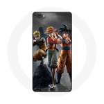 &Uuml;mbris Huawei P8 Lite Goku naruto Luffy &uuml;heosalise Dragon Ball z 3D Anime manga jaoks