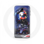 Samsung Galaxy J3 2017 &uuml;mbris Vormel 1 Pierre Gasly F1 v&otilde;idus&otilde;idus&otilde;itja punane sinine
