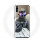Lillade prillidega Huawei P20 Lite Cat &uuml;mbris